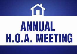 Lake Crest Annual HOA Meeting November 12, 2019 at 7:00 at the Lake Crest Presbyterian Church