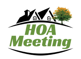 HOA Board Meeting, Tuesday, June 14th at 7:00 pm